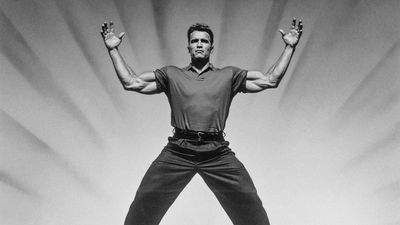 "They always shoot up, so the camera is right there in front of you… The way they shoot, you will always look like a stud." What Arnie Schwarzenegger teaches photographers about the power of the low angle