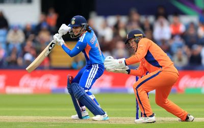 Mandhana stars in India rout of Netherlands at Women's T20 World Cup