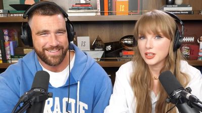 I’m Here To Explain Why Travis Kelce Would Troll Himself With Video Of Taylor Swift Literally Feeding Him