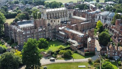 Prince George's Eton College costs nearly $85,000 a year and it's also where David Cameron and Tom Hiddleston studied