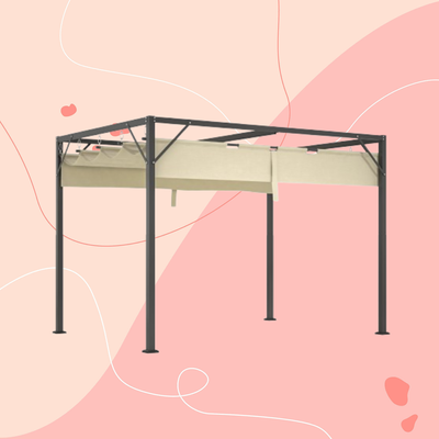 The Range is selling a stunning pergola that looks way more expensive than it is – I can’t believe it’s under £165