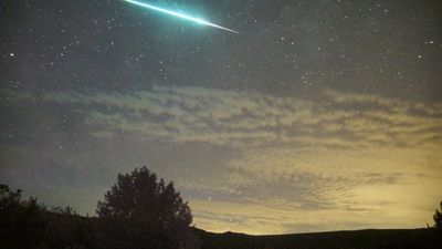 ‘Lit up the whole sky’: Residents across 15 states spotted a bright green fireball in the night sky on Sunday