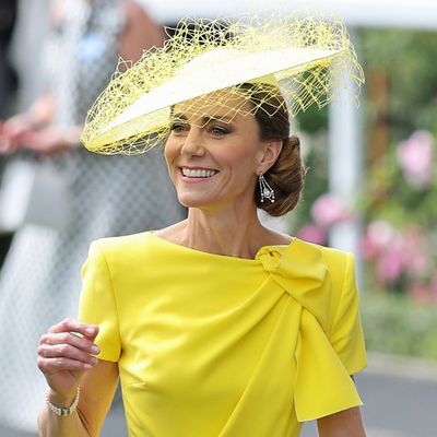The Canary Yellow Trend Helps Princess Kate Make Her Long-Awaited Return to Royal Ascot for Day 2