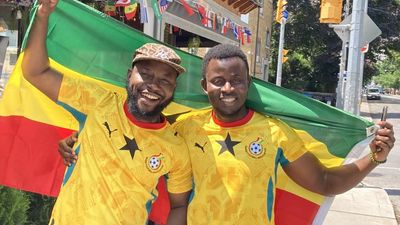 Ghana supporters travel for the banter and World Cup vibe in Toronto