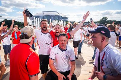 England fans delighted by win over Croatia in opening World Cup match