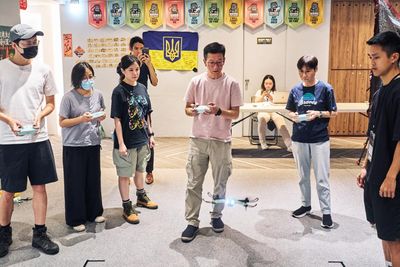 Inspired by Ukraine, and worried by China: Taiwan teaches its citizens how to fly drones