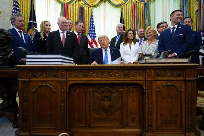 Trump blows through his Iran red lines in justifying peace deal