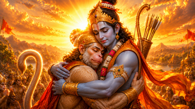 Why Did Lord Rama Embrace Hanuman? The Truth Revealed