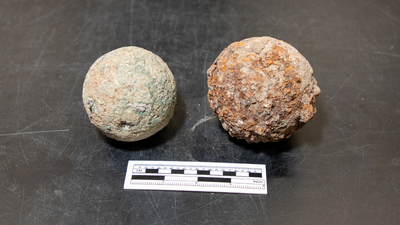 'It's a huge deal': Archaeologists discover second cannonball from the Battle of the Alamo, and it was likely fired by Texans