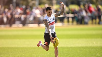 'A lot going on': Hill returns to Magpies training