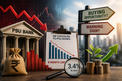 Mutual funds cut PSU bank exposure to 8-month low in May. Warning sign or buying opportunity?