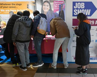 UK vacancies fall to lowest for five years as wages grow faster than expected