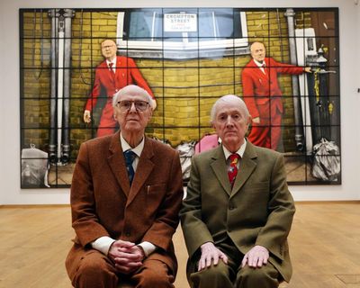 ‘You learn how to be idiotic artists’: Gilbert & George on fame, rebellion and their mystery new collaborator