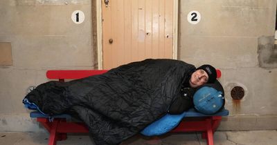 Business leaders roll up to spend a night out in the cold for a cause