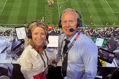 World Cup commentator hit in head during shock on-air incident