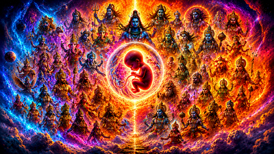 How One Unborn Child Became 49 Powerful Gods