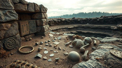German archaeologists uncover 2,000-year-old Celtic prince's grave filled with gold, weapons and a wagon