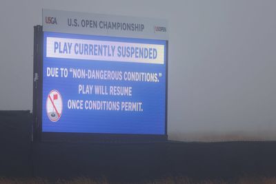 Why US Open was suspended just 30 minutes into first round