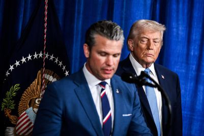 Trump Blames Hegseth for Deadly Iranian School Strike That Killed More Than 100 Girls
