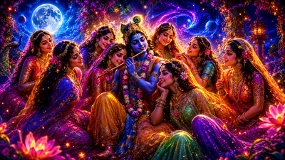 Who Were Krishna's Most Trusted Female Companions?
