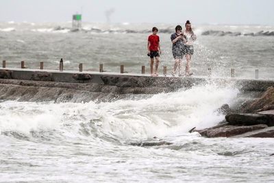 Tropical Storm Arthur downgraded from cyclone as it makes landfall in Texas