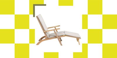 This Outdoor Reclining Chair From John Lewis Folds Away Totally Flat — It's My Small Garden's Secret Weapon in Summer