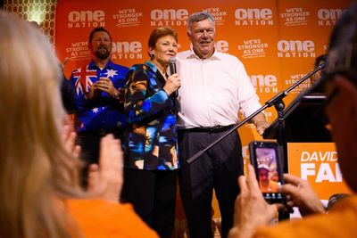 Pauline Hanson says she ‘had to have a conversation’ about immigration and the Aboriginal flag with new Farrer MP