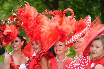 Hats off! The extraordinary headwear at Royal Ascot's Ladies Day