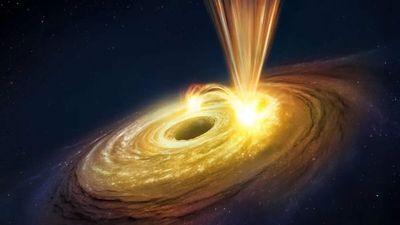 This powerful UFO isn’t alien life, it’s a black hole unleashing a cosmic storm