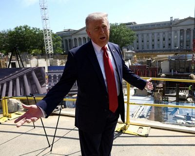 Trump administration quietly shifts $352m in federal funds for White House ballroom