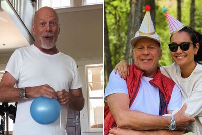 Bruce Willis appears in fun family video as wife Emma celebrates birthday