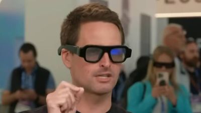 Snap unveils AR glasses which CEO describes as 'highly wearable' in clip that visibly shows the chunky frames crushing his ears