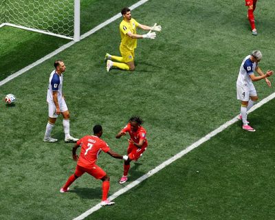 Manzambi double inspires Switzerland rout of 10-man Bosnia and Herzegovina