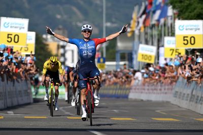 'We were just full gas' – Romain Grégoire outguns a rampaging Tadej Pogačar to win Tour de Suisse stage 2