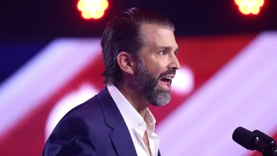 Donald Trump Jr accuses Ted Cruz of ‘lying through his teeth’ after the senator criticized the proposed Iran deal