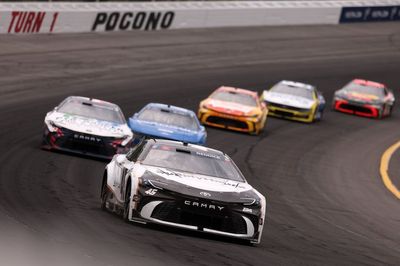 NASCAR Cup and O'Reilly Series TV ratings from Pocono