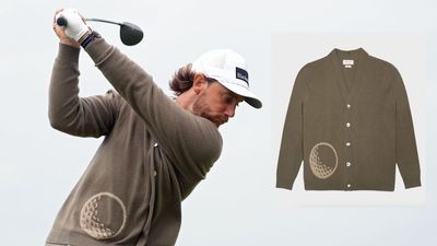The $750 Cardigan Tommy Fleetwood Is Wearing At The US Open