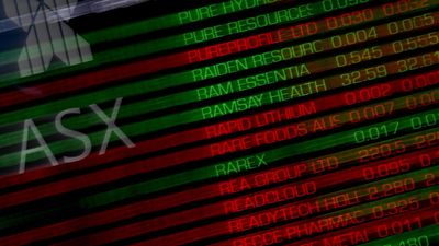 Aussie shares scrape positive week despite mining rout