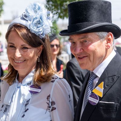 Carole Middleton and Michael Middleton Make Rare Joint Appearance at Royal Ascot