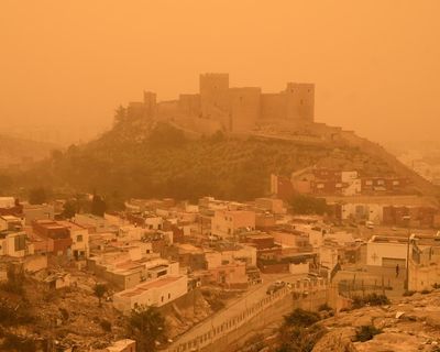 Weatherwatch: Saharan dust drops microorganisms into European soil