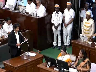 Tamil Nadu CM Vijay moves resolution in Assembly against Mekedatu dam; Congress, VCK extend support