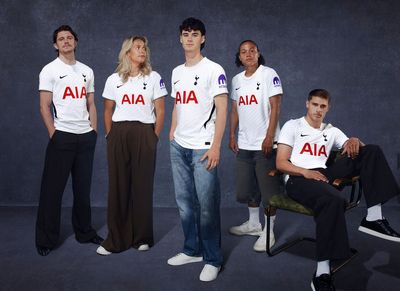 Captain Cristian Romero absent as Tottenham unveil new home and away kits for 2026-27 season