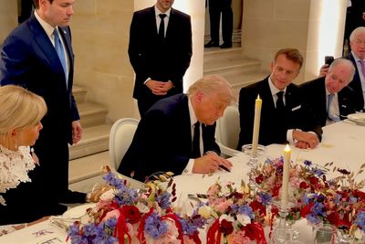 Trump Admits Iran Memorandum 'Is Not Final' After Signing 14-Point Deal at Versailles