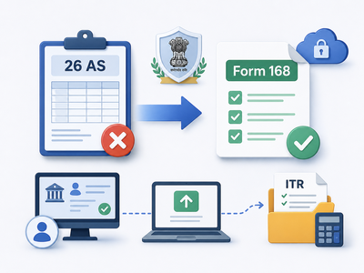 Has Form 168 replaced Form 26AS for FY 25-26? Here's what taxpayers need to know for ITR filing