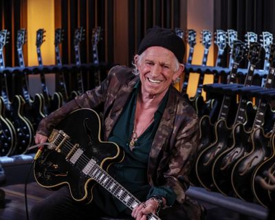 ‘I’d listen to my body before it screamed for help’: Keith Richards on life as an 82-year-old great-grandad – and jousting with Mick Jagger