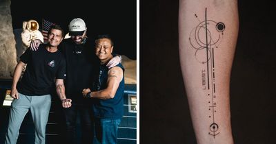This Artist Had The Rare Opportunity To Tattoo Members Of NASA’s Historic Artemis II Mission