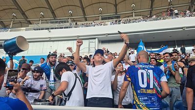 Uzbekistan celebrates first-ever World Cup goal despite defeat to Colombia