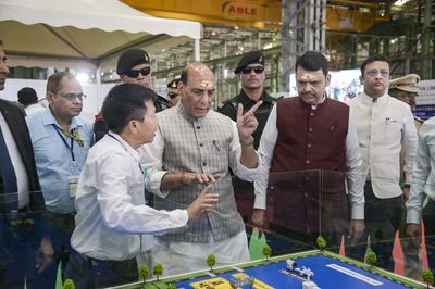Rajnath Singh performs Bhoomi Pujan for 10,000-ton aluminium extrusion press, stresses defence self-reliance