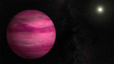 57 light-years away, a Pink Planet is raining salt, here's why