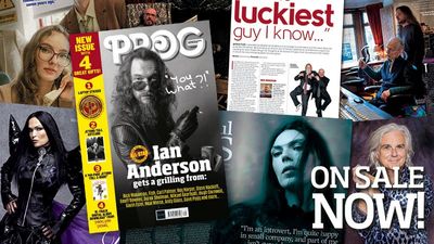 Jethro Tull's Ian Anderson is on the cover of the new, gift-packed issue of Prog, on sale now!
